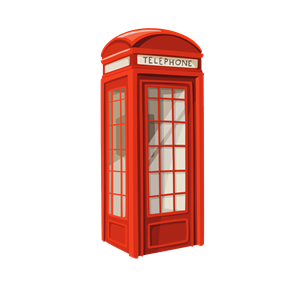 Telephone booth PNG-43050